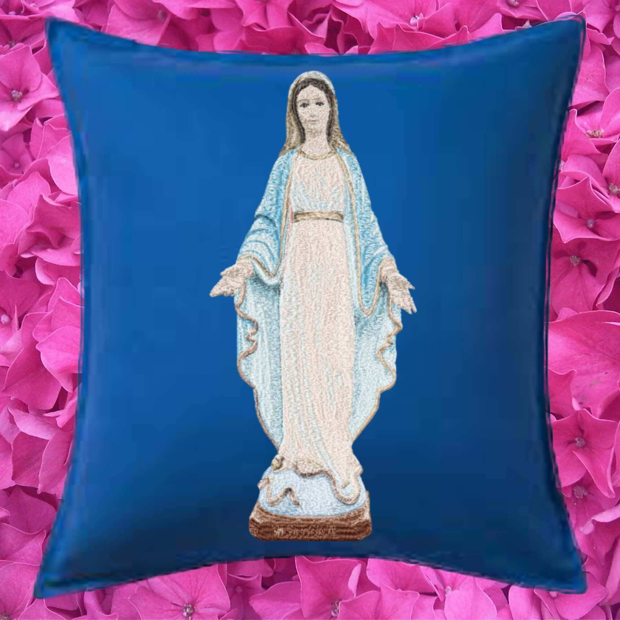 Our Lady of Grace Statue (photo-stitch) - Embroidery Design - 2 sizesEmbroidery Designs