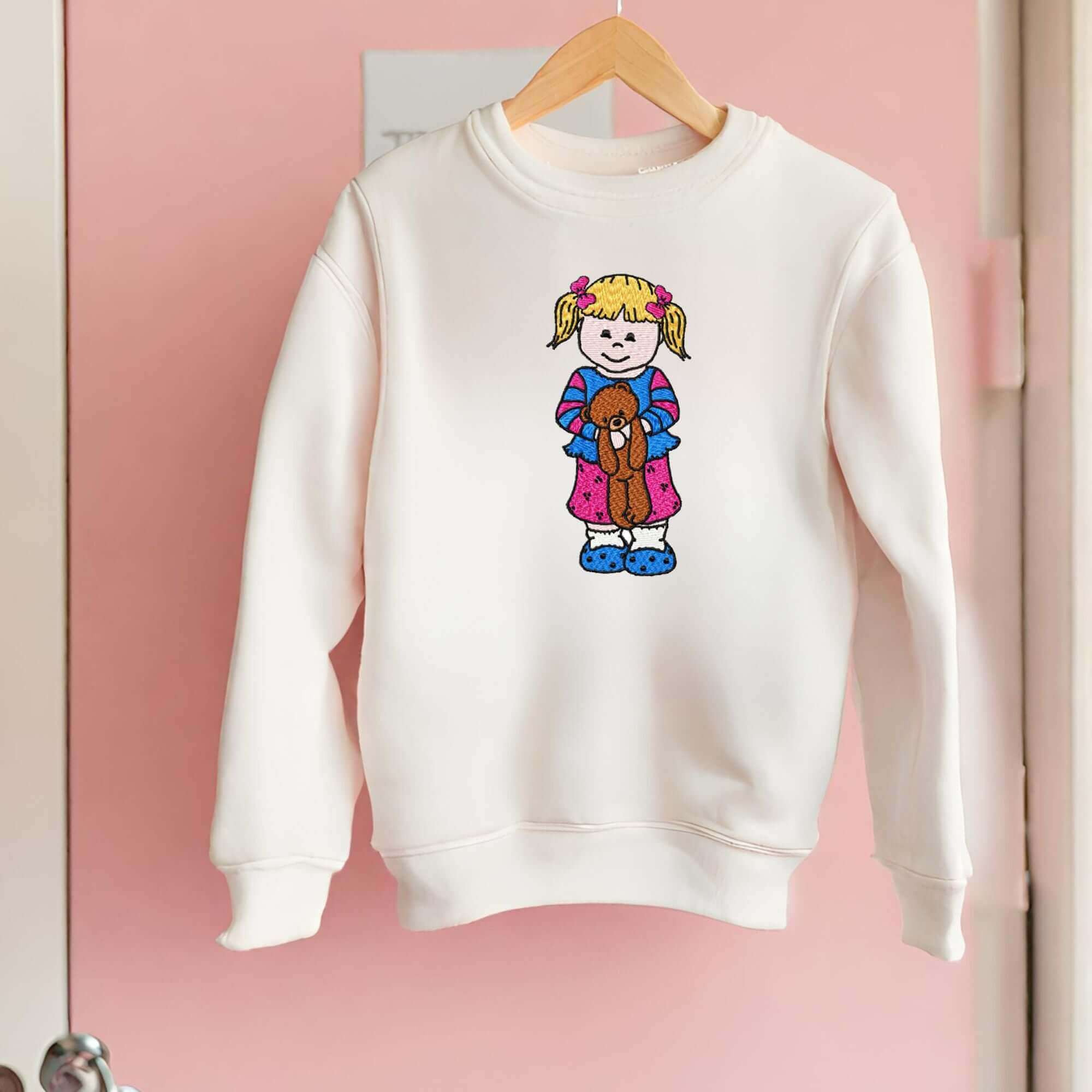 Teddy and Me - Machine Embroidery Design - 3 sizesEmbroidery Designs