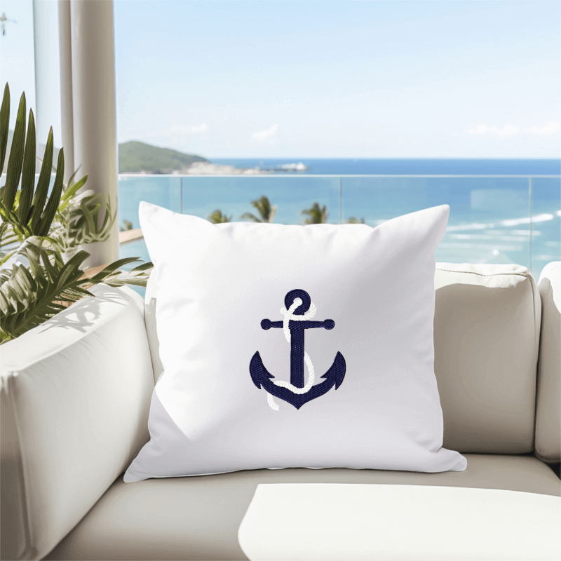 Anchor and Rope (1) - Machine Embroidery Design - 6 SizesEmbroidery Designs