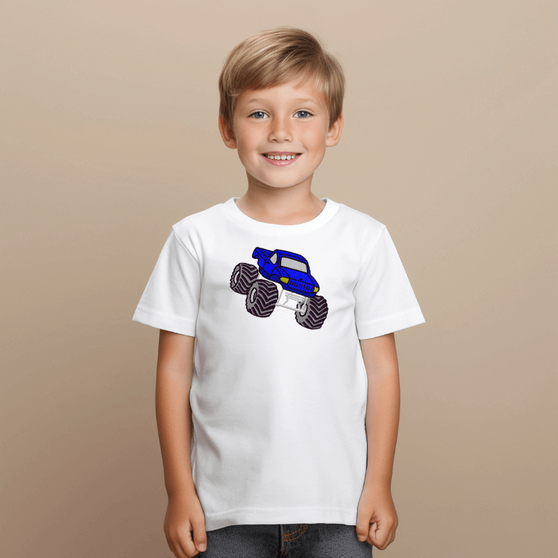 Monster Truck 1 - Machine Embroidery Design - 3 SizesEmbroidery Designs