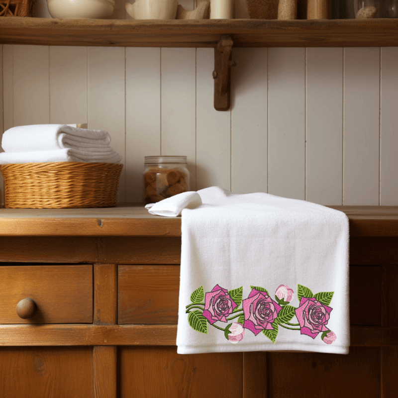 Rose Spray - Machine Embroidery Design - 4 sizesEmbroidery Designs