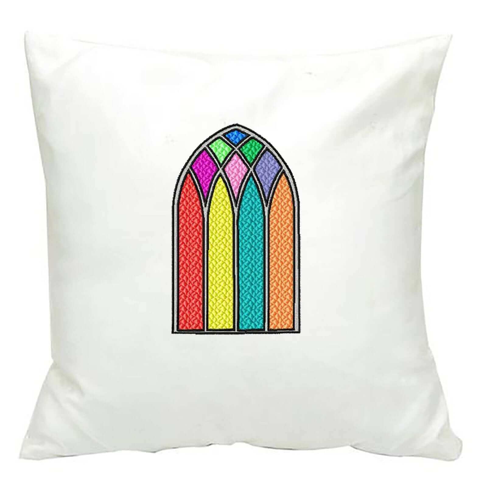 Gothic Arch Window 2 - Machine Embroidery Design - 3 SizesEmbroidery Designs