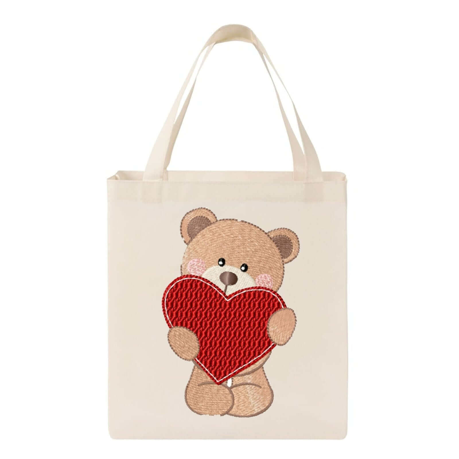 Valentine Bear (3) - Machine Embroidery Design - 3 SizesEmbroidery Designs